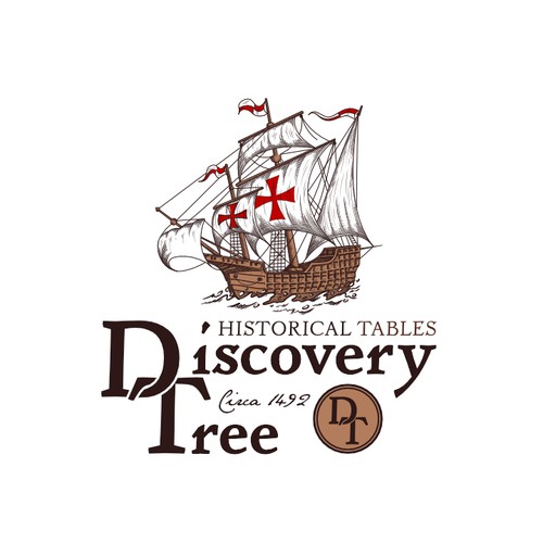 Antique design with the title 'Logo for Furniture Company Adventurous and Classy'