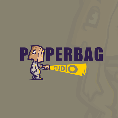 VR logo with the title 'Paperbag Studio'