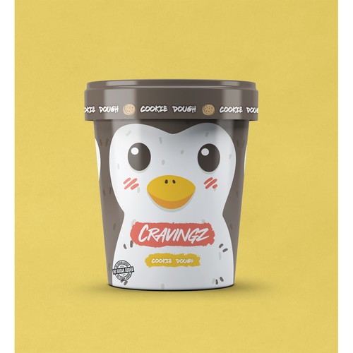 Cute packaging with the title 'Ice Cream Cup'