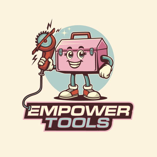 Tool logo with the title 'Logo design'