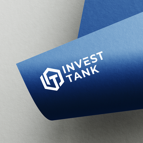 Hexagon logo with the title 'Invest Tank Logo'