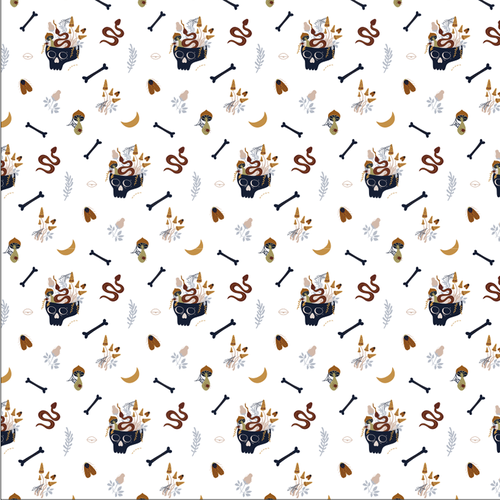 Snake design with the title 'The Spell - TCX'