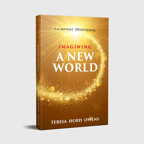 Christ design with the title 'Imagining a New World: An Advent Devotional'