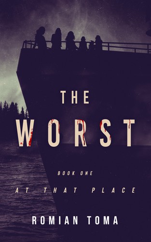 Girl design with the title 'book cover "The Worst"'