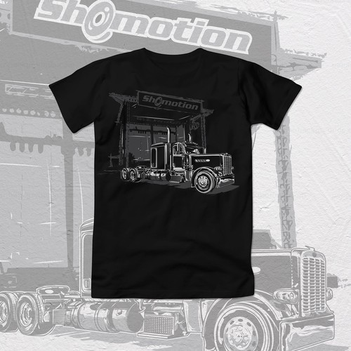 Truck t-shirt with the title 'Shomotion Concert Stage TShirt'