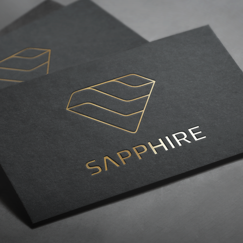 Sapphire logo with the title 'High Tech Switch Manufacturer Needs Logo For New Switch Test Equipment'