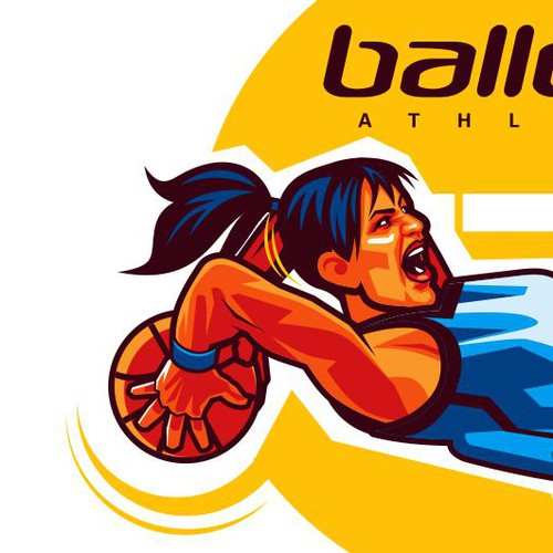 Character t-shirt with the title 'BallGirl'