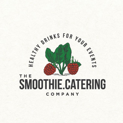 Smoothie design with the title 'Logo design for smoothie catering company '