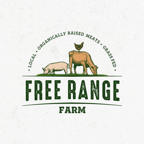 Angus logo with the title 'Free Range Farm'