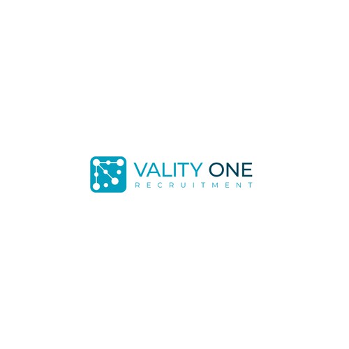 Recruitment logo with the title 'Logo Design for Vality One'