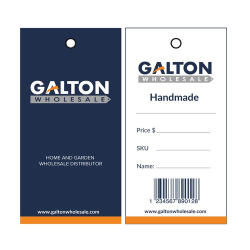 Tag design with the title 'Sale tag'