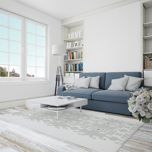 Decorative design with the title 'astract pattern-Rug'