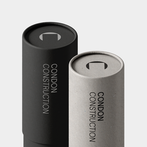 Builder logo with the title 'Modern minimalist logo for custom builders firm. '