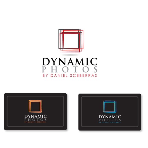 Interesting logo with the title 'Dynamic Photos'
