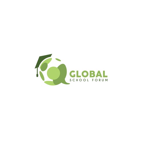 Forum logo with the title 'Logo for Global School Forum'