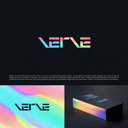 Trendy brand with the title 'Bold wordmark for fashion company'