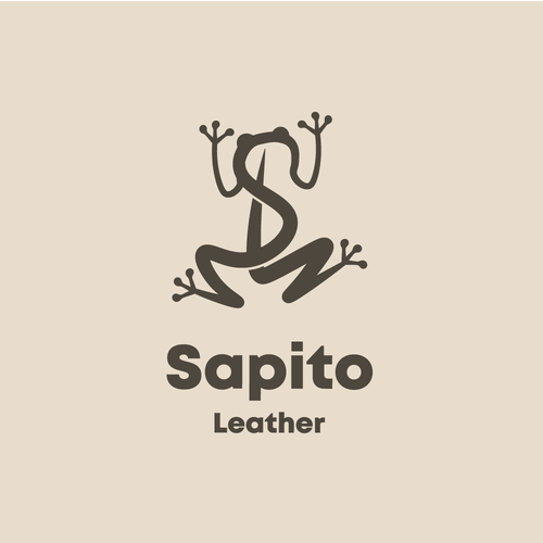 Leather logo with the title 'Sapito Leather'
