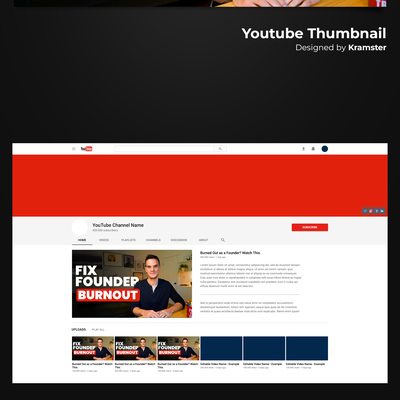 Youtube Thumbnail Design