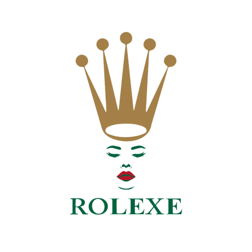 Face illustration with the title 'ROLEXE Fun design'