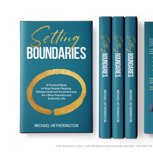 Peaceful design with the title 'SETTING BOUNDARIES'