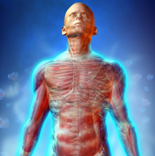 Medical artwork with the title 'Cryotherapy image'