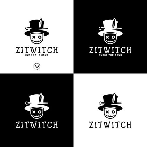 Marijuana logo with the title 'Voodoo logo'