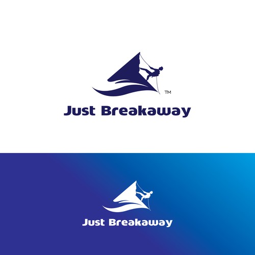 Climbing logo with the title 'Logo concept sport apparel company'