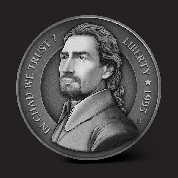 Design with the title 'Digital Mint Coin'