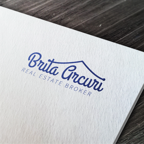 Agent logo with the title 'Fun but professional logo for a real estate agent'