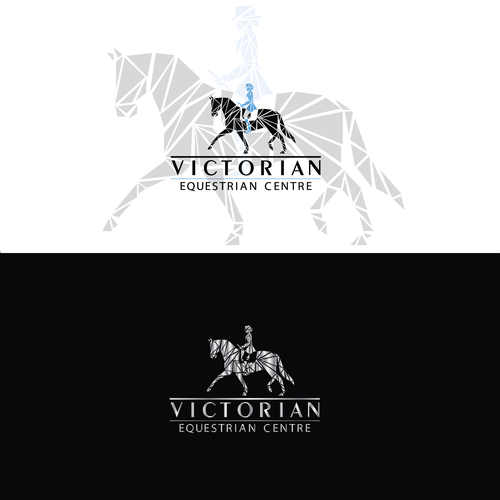 Horse brand with the title 'SOLD - Logo for equestrian centre in Australia'