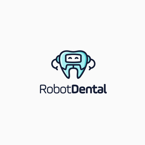 Teeth logo with the title 'Create a Robot Dentist'