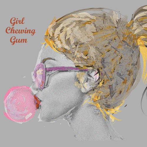 Digital art logo with the title 'logo concept'