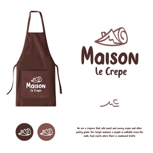 Roof brand with the title 'Maison Le Crepe'
