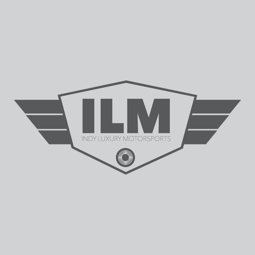 Motorsport logo with the title 'Indy Luxury Motorsports Logo 1'