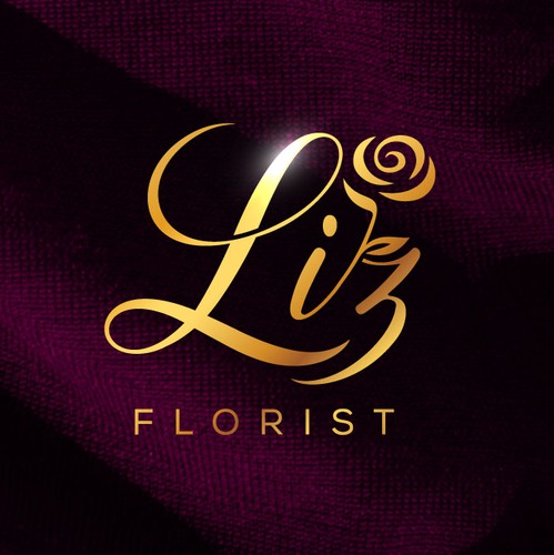Florist design with the title 'Brand-identity for a luxury florist'
