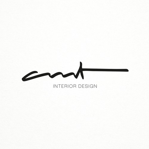 Ink logo with the title 'Logo for an Interior Design company'