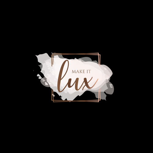 Bomb logo with the title 'Logo Lux'