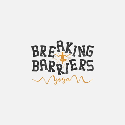 Ethnic design with the title 'Breaking Barriers'