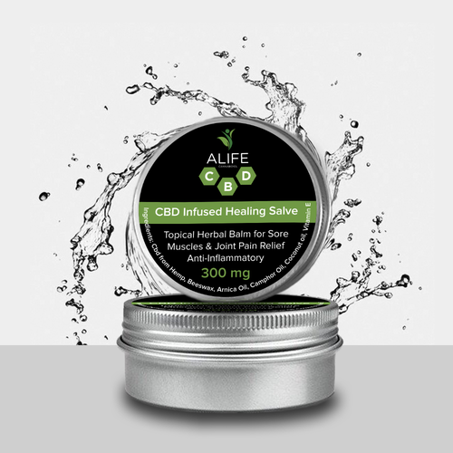 Tin design with the title 'Aluminium Tin Mock Up'