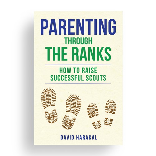 Parenting book cover with the title 'Parenting Through the Ranks'