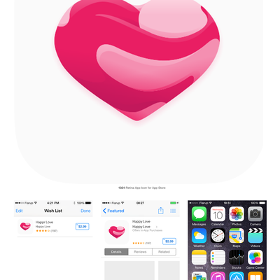 Happy Love apps icon