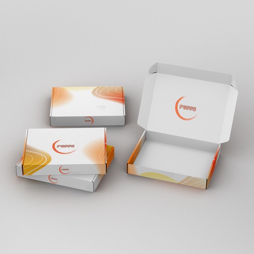 Sweets packaging with the title 'Box'