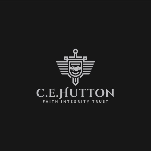 Handshake logo with the title 'C.E. HUTTON'