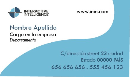 Composition design with the title 'Tarjeta de presentación'