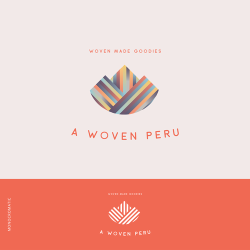 Comfortable design with the title 'A Woven Peru'