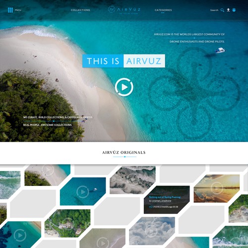 Drone design with the title 'Drone Travel Design'