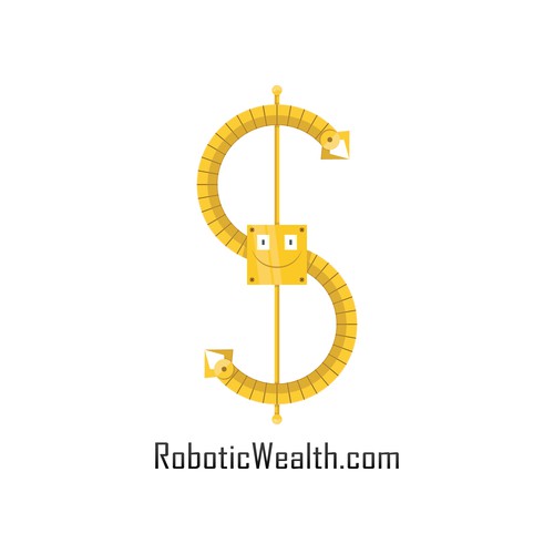 Digital marketing logo with the title 'RoboticWealth.com'
