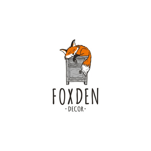 Furniture brand with the title 'foxden'