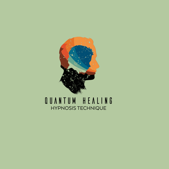 Mysterious logo with the title 'Quantum Healing Hypnosis Technique'