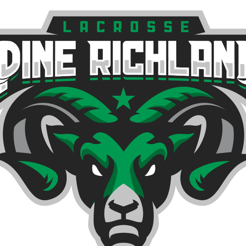 Ram logo with the title 'Pine Richland'